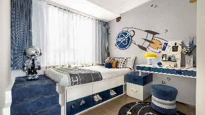 關(guān)于兒童房設(shè)計(jì)5大布局要點(diǎn)、8大安全考慮，快收藏起來吧！