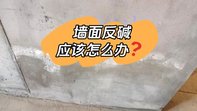 墻面反堿怎么辦？給你支幾招！