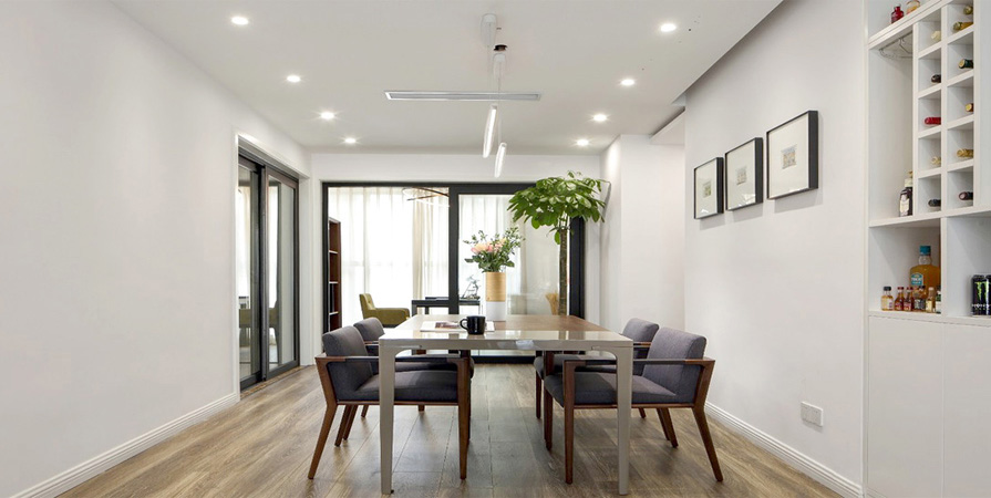 中儲城邦143㎡現(xiàn)代簡約風(fēng)格裝修