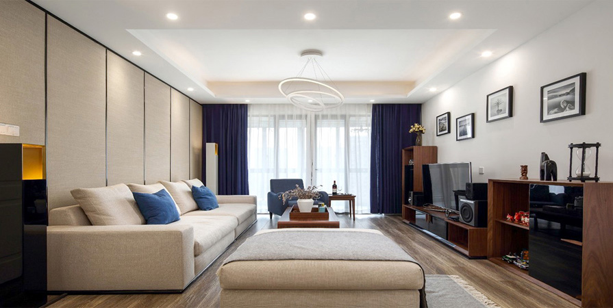 中儲城邦143㎡現(xiàn)代簡約風(fēng)格裝修