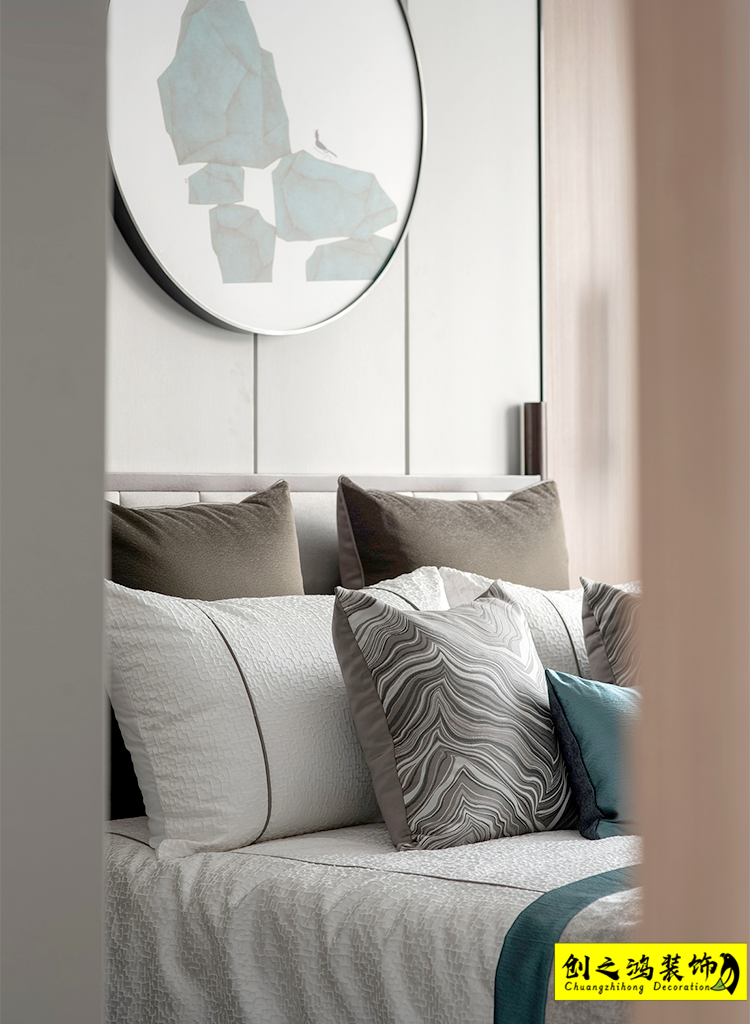 創(chuàng)之鴻新中式風格臥室 (4)