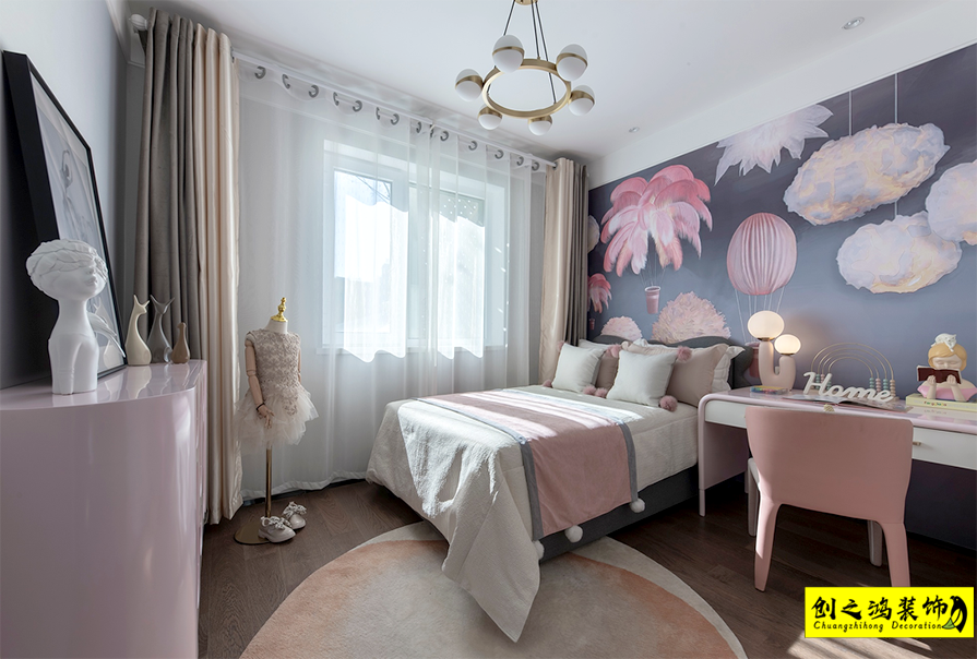 創(chuàng)之鴻新中式風格臥室 (5)