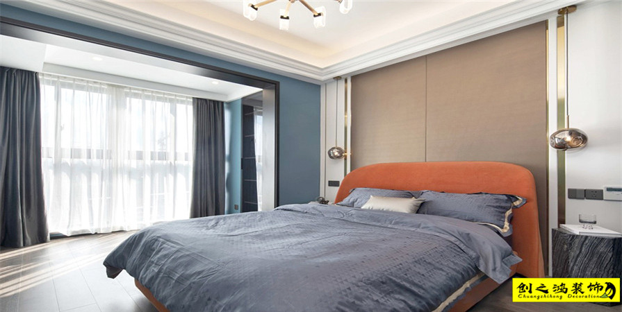 公元大觀166㎡現(xiàn)代簡(jiǎn)約裝修案例