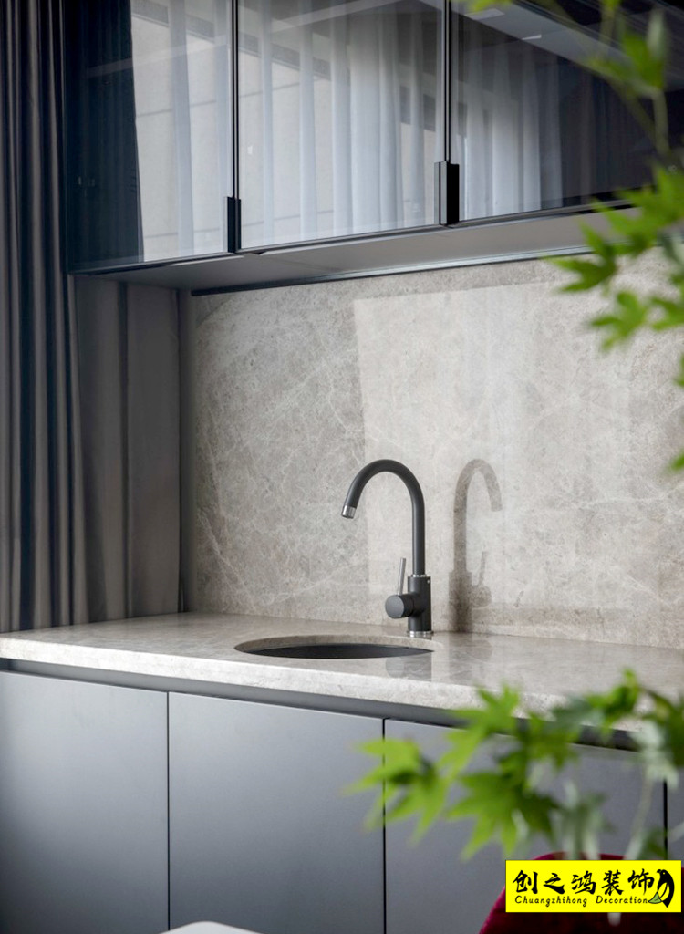 創(chuàng)之鴻現(xiàn)代簡(jiǎn)約風(fēng)格餐廳 (2)