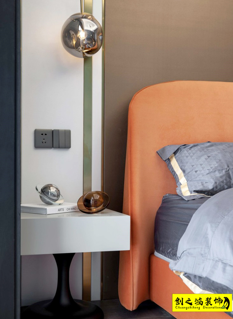 創(chuàng)之鴻現(xiàn)代簡(jiǎn)約風(fēng)格臥室 (3)