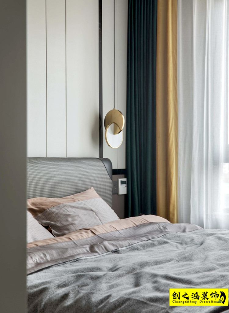 創(chuàng)之鴻現(xiàn)代簡(jiǎn)約風(fēng)格臥室 (4)