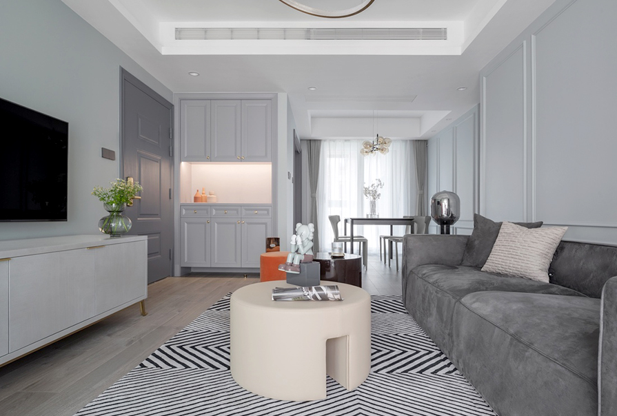 創(chuàng)之鴻現(xiàn)代簡約風格客廳