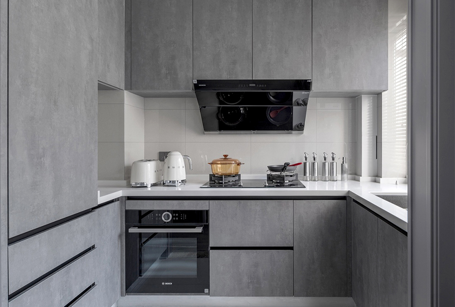 創(chuàng)之鴻現(xiàn)代簡約風格廚房 (2)