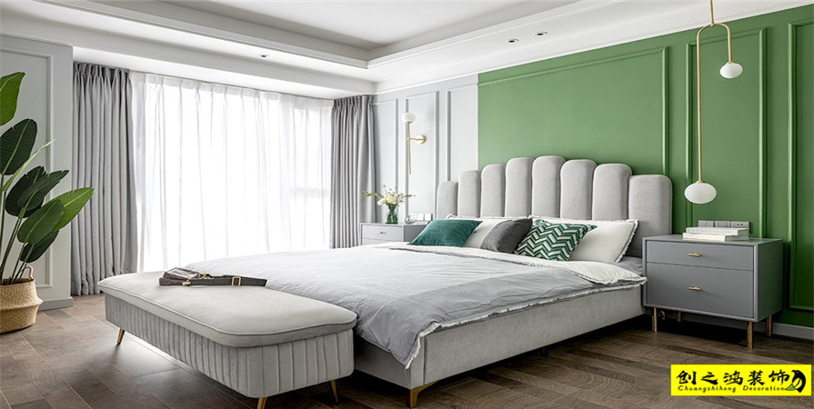 富力新城129㎡簡(jiǎn)美風(fēng)格裝修案例