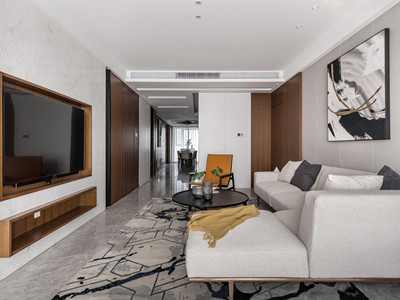 海逸長(zhǎng)洲171㎡現(xiàn)代簡(jiǎn)約風(fēng)格裝修案例