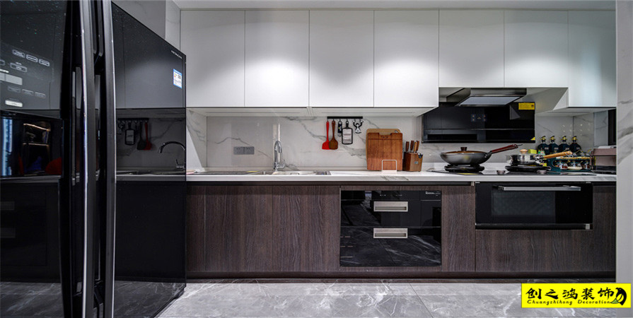 富力又一城131㎡現(xiàn)代簡約風(fēng)格裝修案例