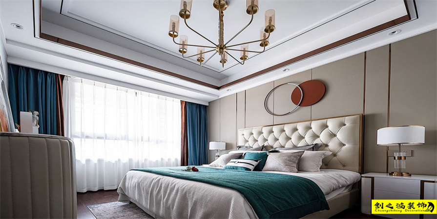 融創(chuàng)海逸長洲113㎡現(xiàn)代簡約風(fēng)格裝修案例