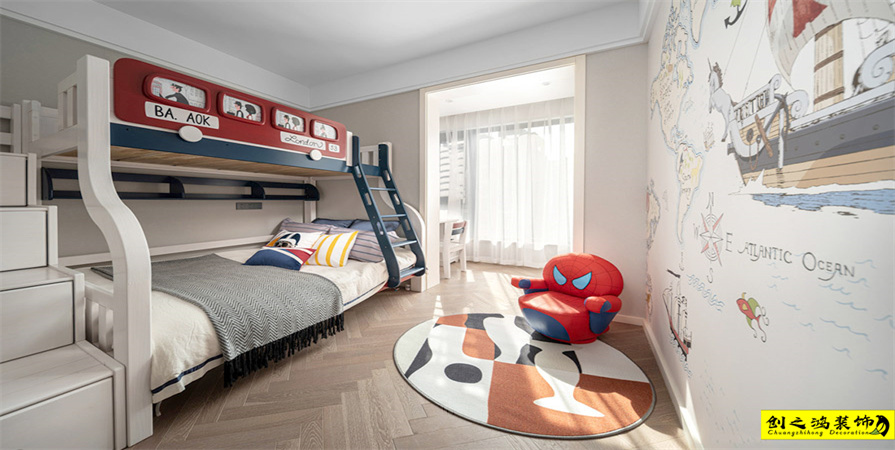 天房海河灣171㎡現(xiàn)代簡(jiǎn)約風(fēng)格裝修案例