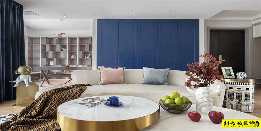 旭輝燕南園98㎡現(xiàn)代簡約風(fēng)格裝修案例