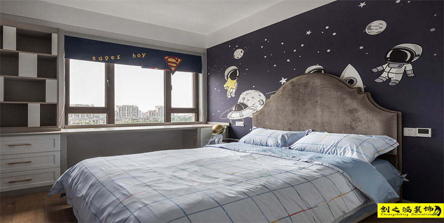 旭輝燕南園98㎡現(xiàn)代簡約風(fēng)格裝修案例