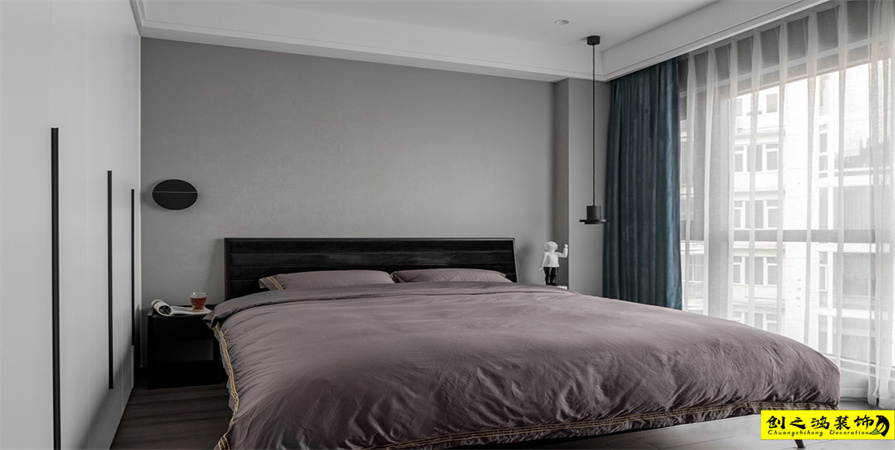 首創(chuàng)大河宸章127㎡現(xiàn)代簡約風格裝修案例