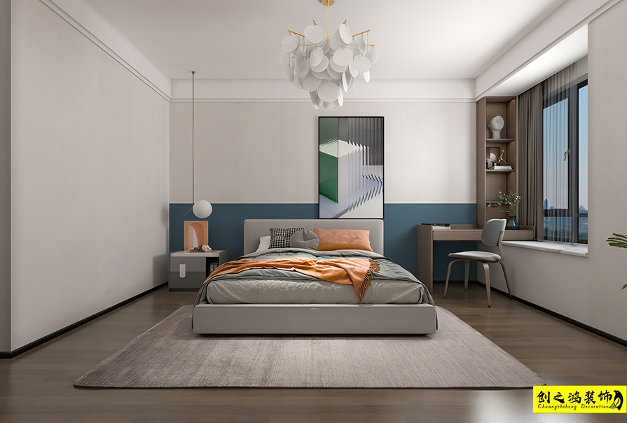 江南城130㎡現(xiàn)代簡(jiǎn)約風(fēng)格裝修案例