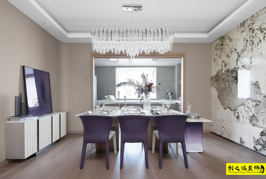 格調(diào)綺園157㎡現(xiàn)代簡約風(fēng)格裝修案例