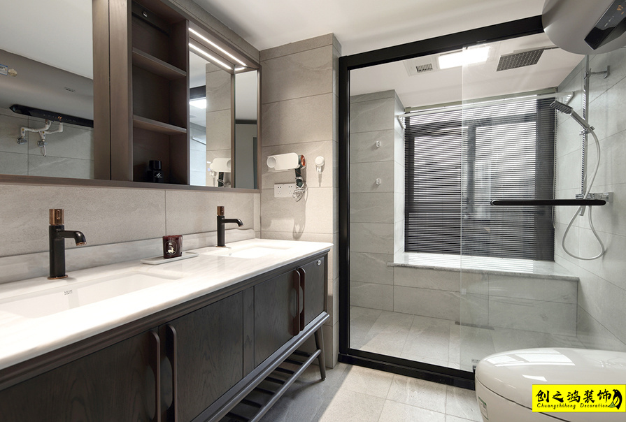 五礦榕園127㎡現(xiàn)代簡約風(fēng)格裝修案例