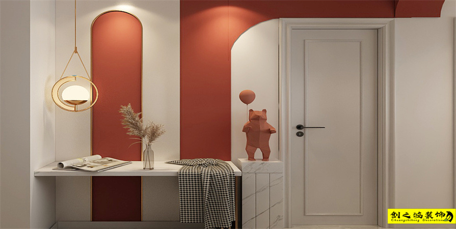 中海南開(kāi)郡89㎡混搭風(fēng)格裝修案例