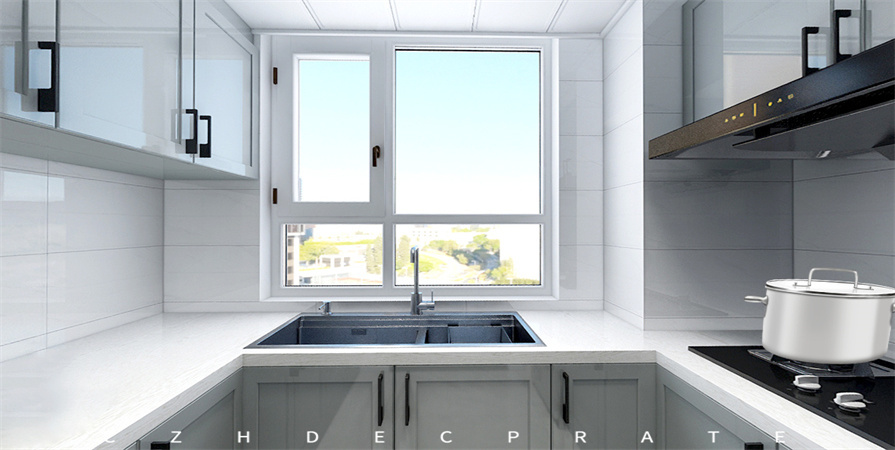 大唐盛世98㎡現(xiàn)代簡(jiǎn)約裝修案例