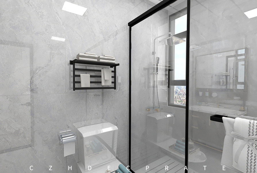 大運河府104㎡新中式風格原創(chuàng)裝修案例