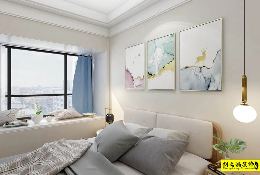 梅江格調85㎡原創(chuàng)北歐風格裝修案例