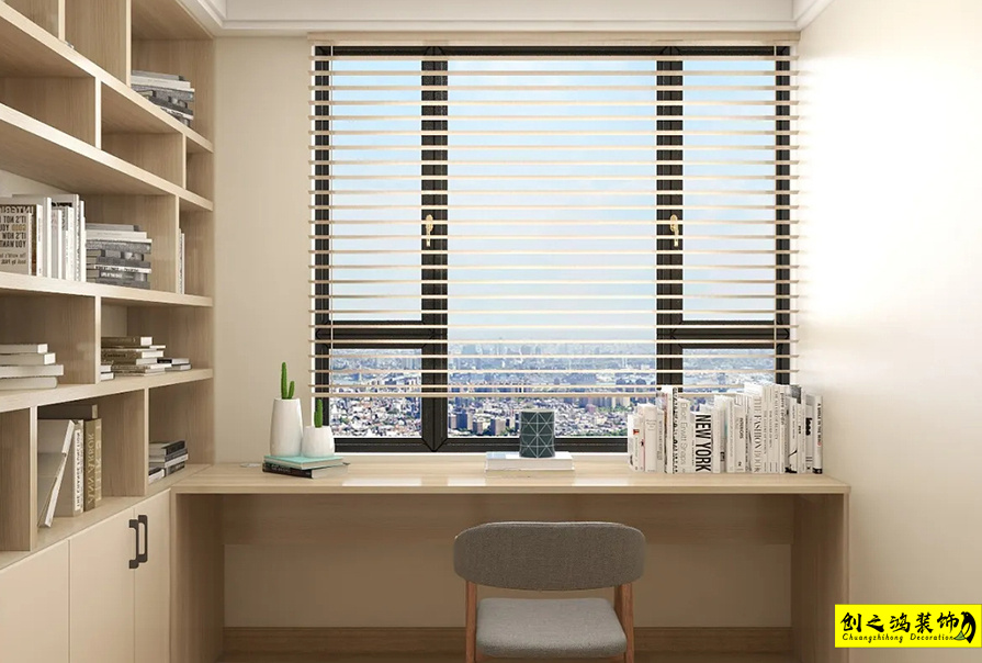 天津家裝公司,書(shū)房