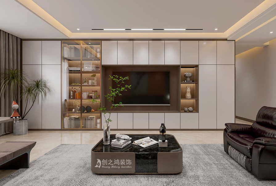 格調(diào)平園130㎡現(xiàn)代簡(jiǎn)約風(fēng)格裝修效果圖！