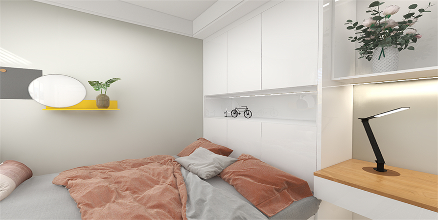 財(cái)富綠道丹庭85㎡風(fēng)格裝修效果圖！