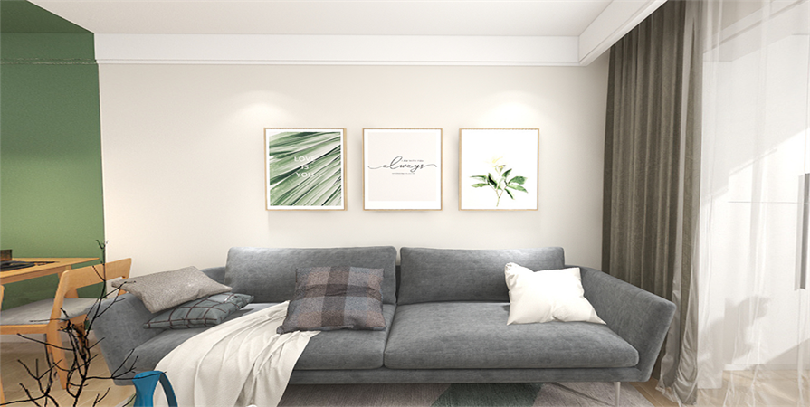 財(cái)富綠道丹庭85㎡風(fēng)格裝修效果圖！