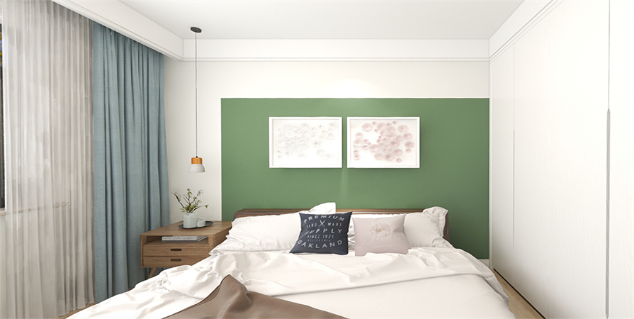 財(cái)富綠道丹庭85㎡風(fēng)格裝修效果圖！