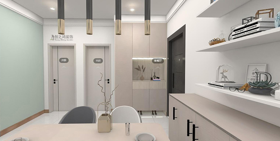 錦繡大家89㎡現(xiàn)代簡約裝修實景圖！