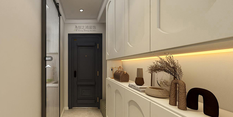 盛皓南苑88㎡宜家原木裝修實景效果圖