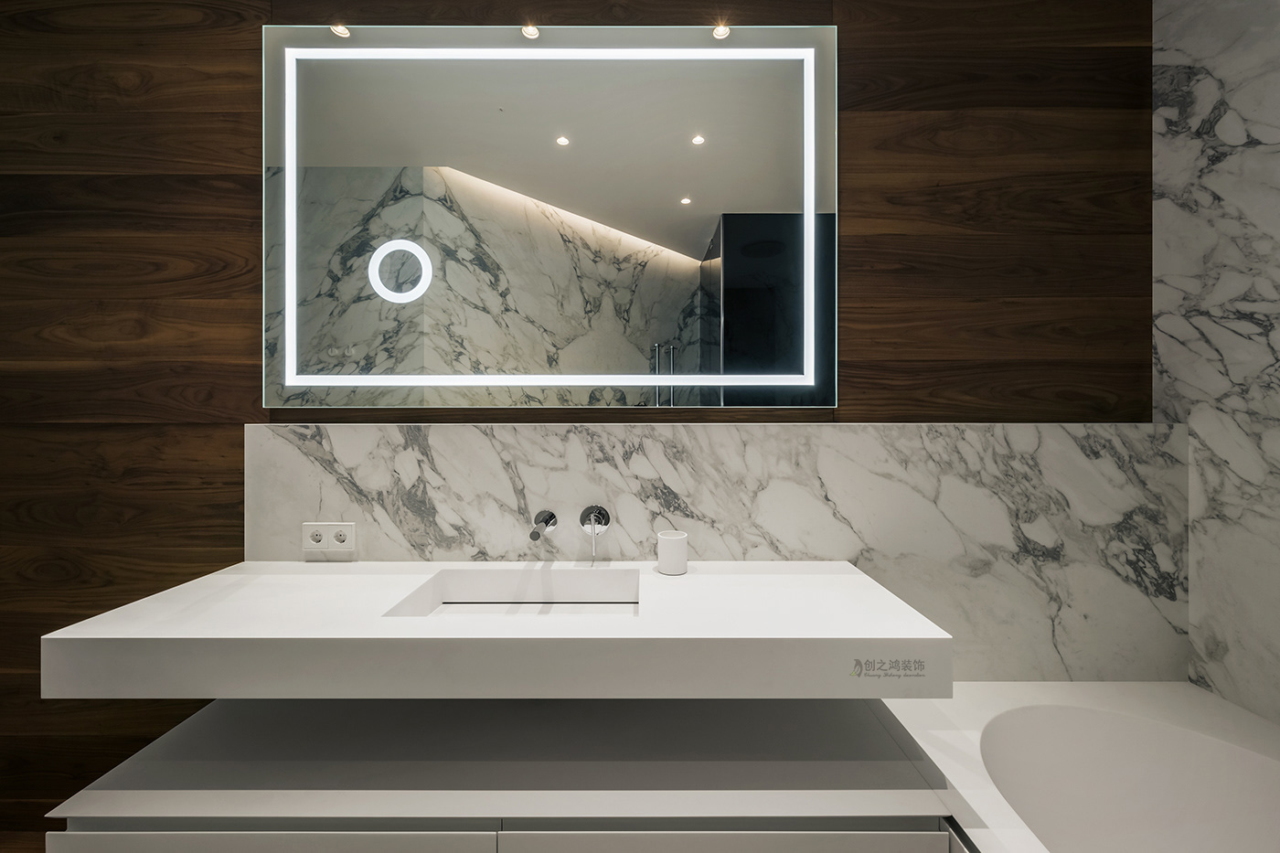 創(chuàng)之鴻裝飾衛(wèi)生間裝修效果圖