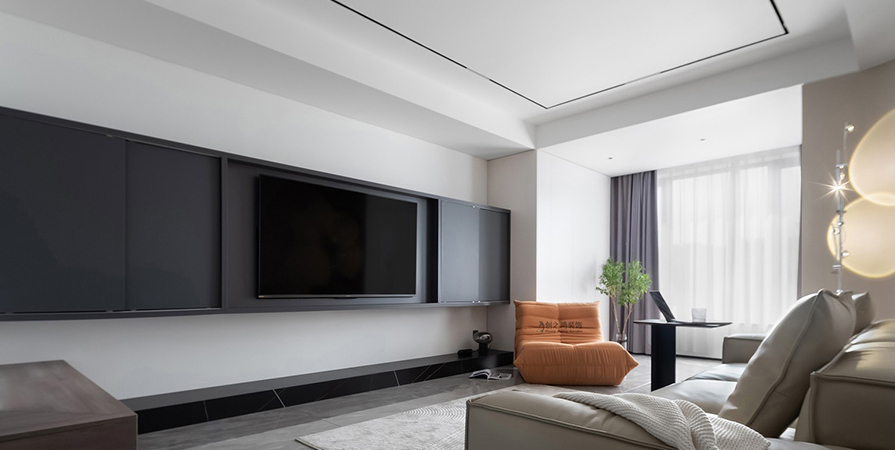 保利云禧112㎡現(xiàn)代極簡(jiǎn)風(fēng)格裝修效果圖