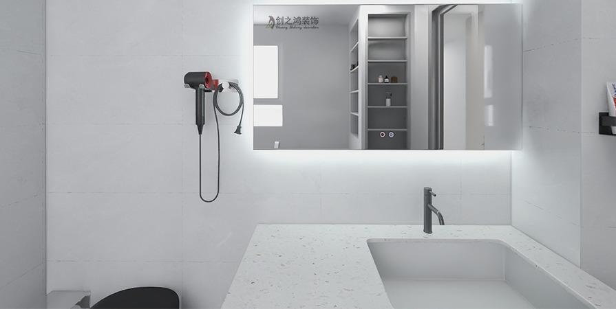 遠洋紅岸瀾山頤濱花園125㎡現(xiàn)代簡約風格案例