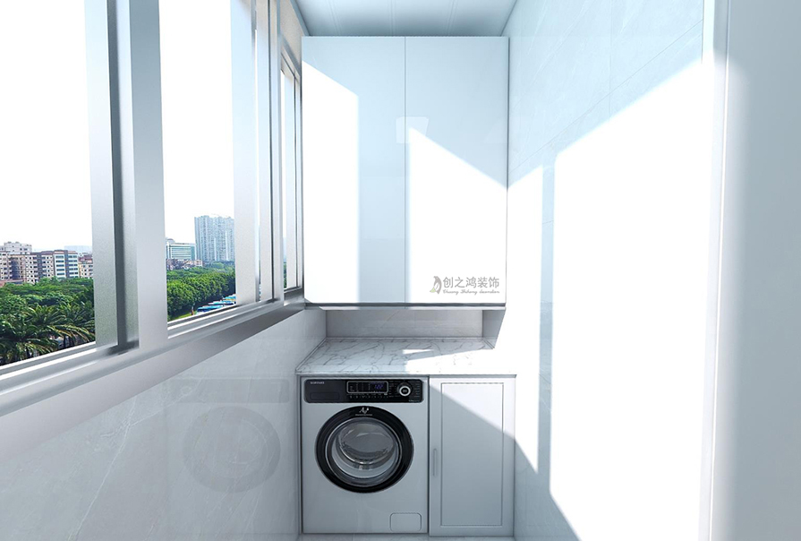 創(chuàng)之鴻裝飾陽(yáng)臺(tái)裝修設(shè)計(jì)圖