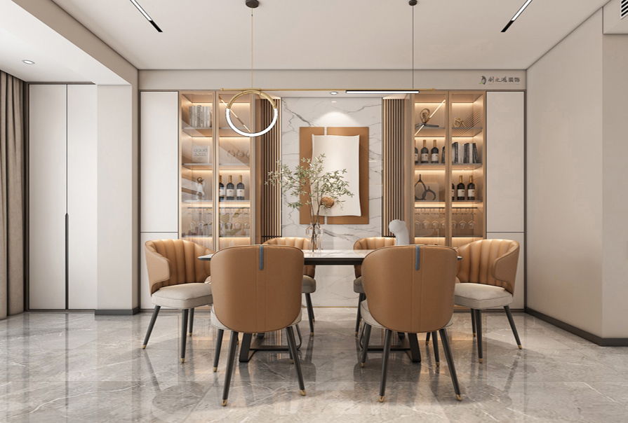 創(chuàng)之鴻裝飾餐廳裝修效果圖