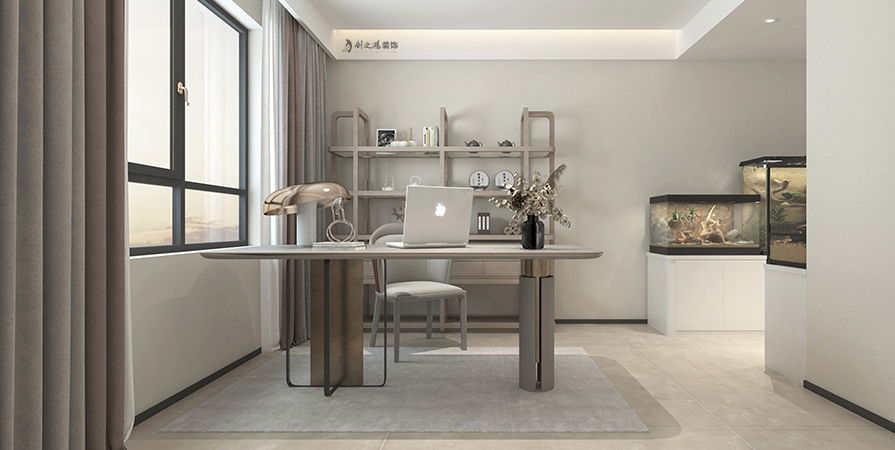 龍興里150㎡極簡風(fēng)裝修實景圖