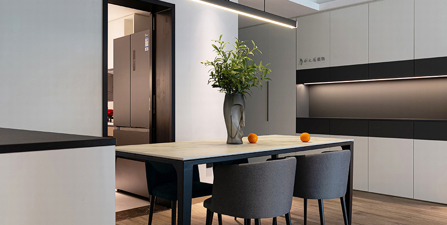 美域豪庭93㎡簡約風(fēng)格裝修實(shí)景圖