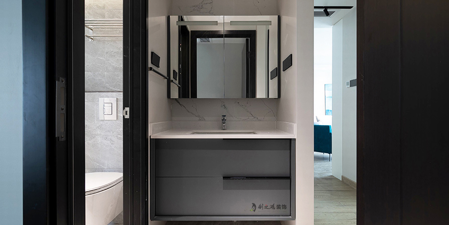 美域豪庭93㎡簡約風(fēng)格裝修實(shí)景圖