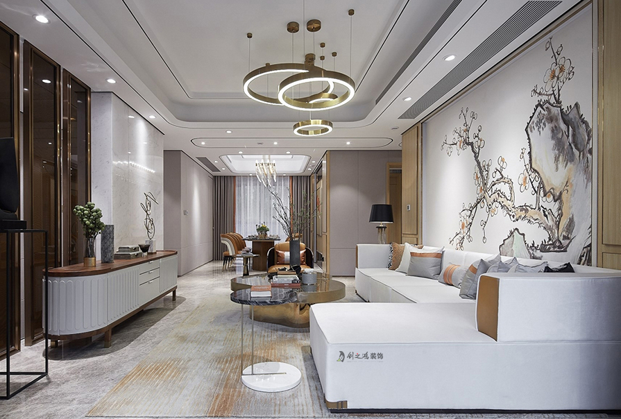 創(chuàng)之鴻裝飾客廳裝修設計圖