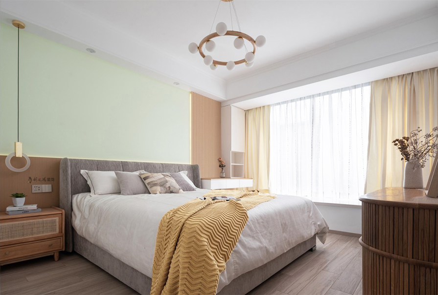 創(chuàng)之鴻裝飾主臥裝修實(shí)景圖