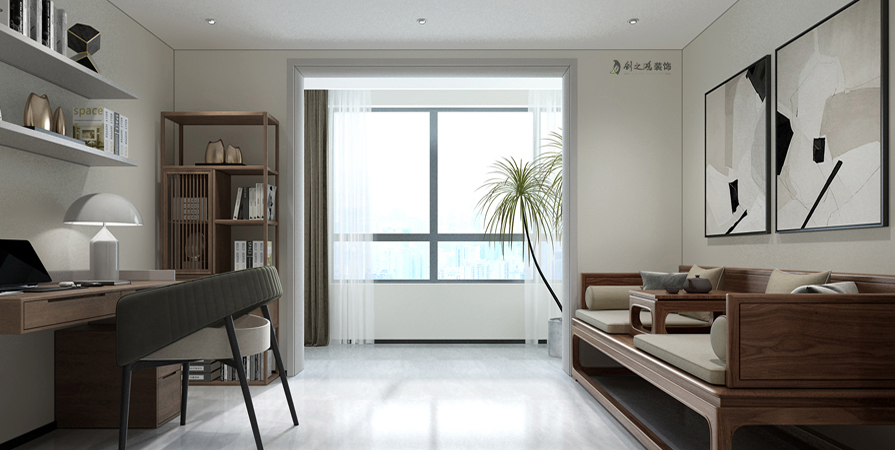 新泉大廈145㎡簡(jiǎn)約風(fēng)格裝修實(shí)景圖