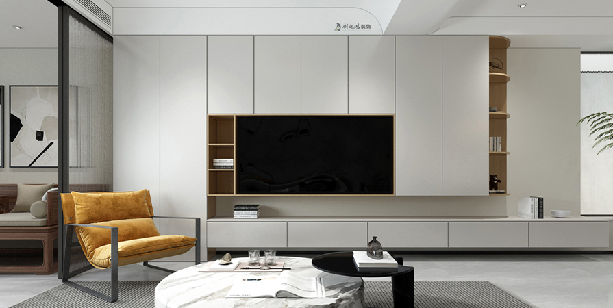 新泉大廈145㎡簡(jiǎn)約風(fēng)格裝修實(shí)景圖