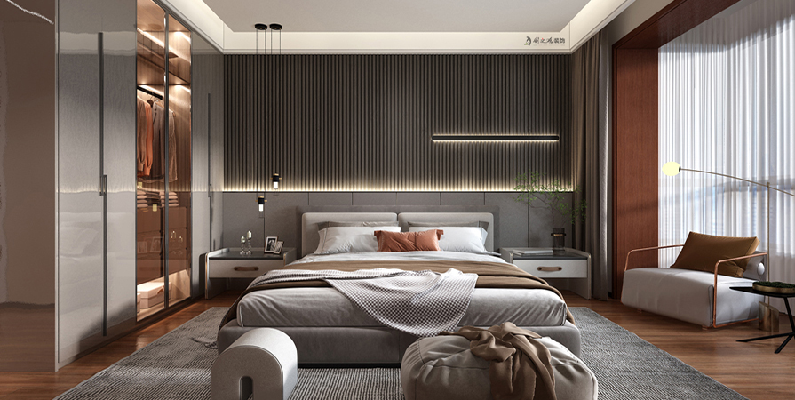 仁恒河濱花園200㎡簡約風(fēng)格裝修實(shí)景圖