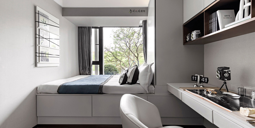 路勁太陽(yáng)城109㎡輕奢風(fēng)格裝修實(shí)景圖