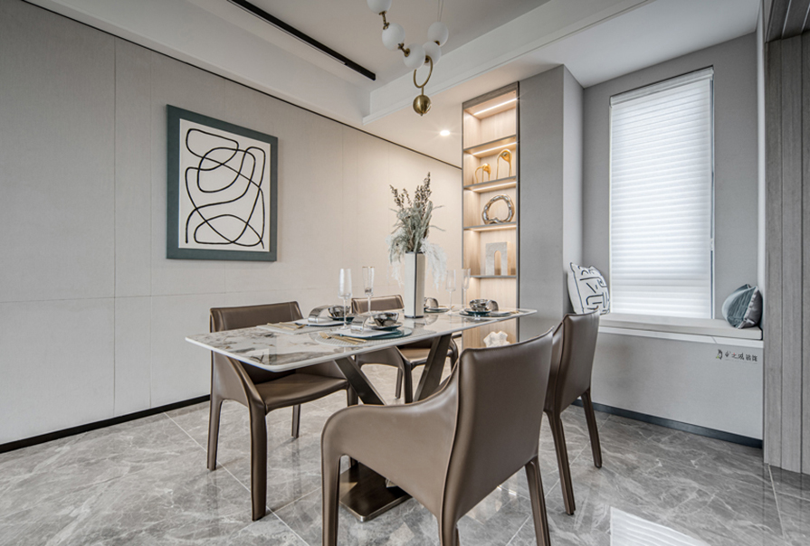 創(chuàng)之鴻裝飾餐廳裝修實(shí)景圖