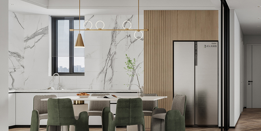 時(shí)代奧城113㎡現(xiàn)代簡(jiǎn)約風(fēng)格實(shí)景圖